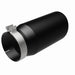 MagnaFlow Tip Stainless Black Coated Single Wall Round Single Outlet 6in Dia 5in Inlet 13in L Magnaflow