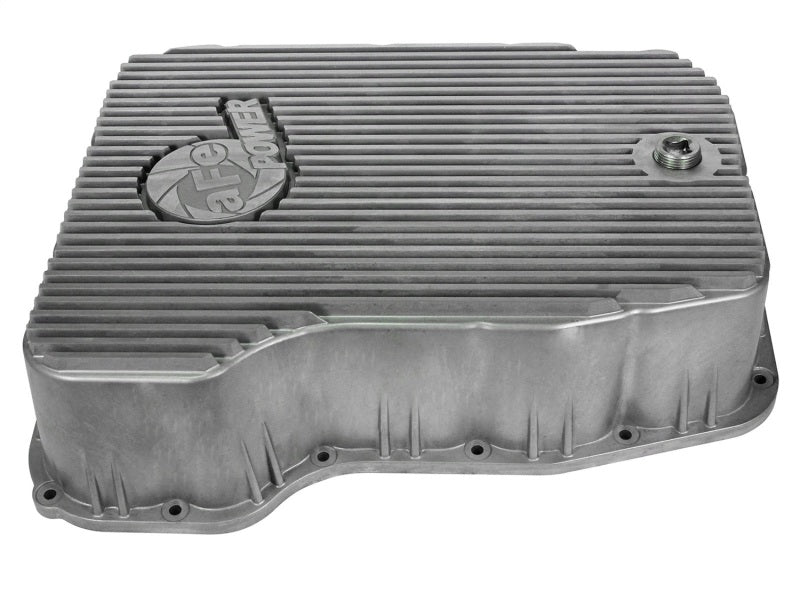 Transmission Pan Cover (Raw); Dodge Diesel Trucks 07.5-12 L6-6.7L (td) aFe