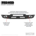 Westin 15-20 Chevrolet Colorado Pro-Mod Front Bumper Westin