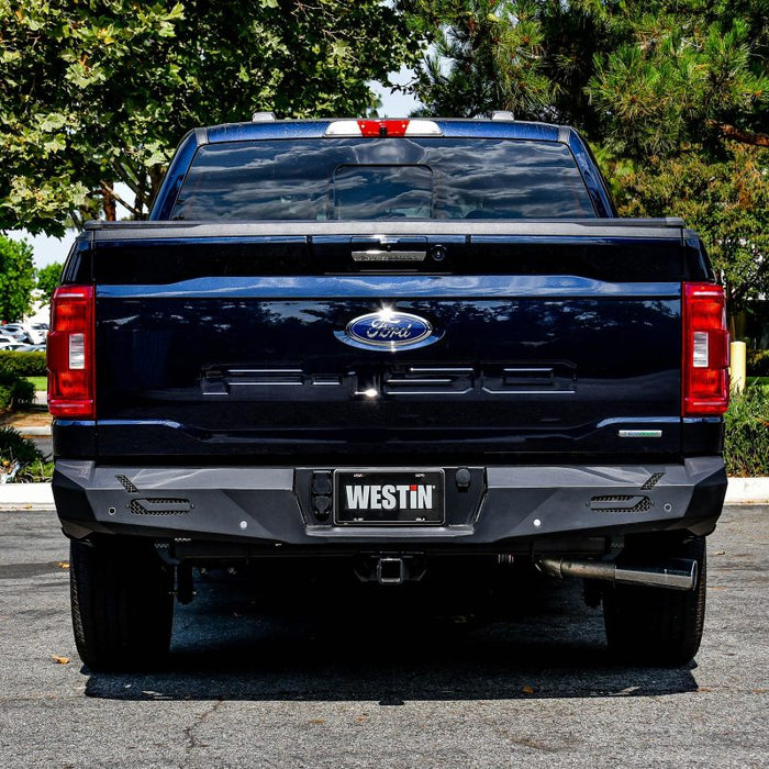 Westin 15-20 Ford F-150 Pro-Series Rear Bumper - Textured Black Westin