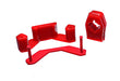 Energy Suspension 2015 Ford Mustang Manual Transmission Shifter Bushing Set - Red Energy Suspension