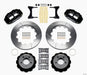 Wilwood Narrow Superlite 6R Front Hat Kit 14.00in 93-96 Mazda RX7