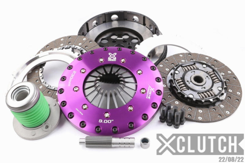 XClutch 15-23 Ford Mustang EcoBoost Premium 2.3L 9in Twin Sprung Organic Clutch Kit XCLUTCH
