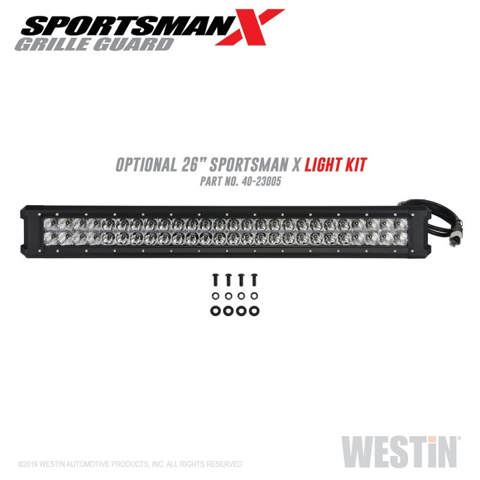 Westin 14-21 Toyota 4Runner (Excl. Limited) Sportsman X Grille Guard - Textured Black Westin