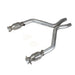 BBK 11-14 Mustang 3.7 V6 Short Mid X Pipe With Catalytic Converters 2-1/2 For BBK Long Tube Headers BBK