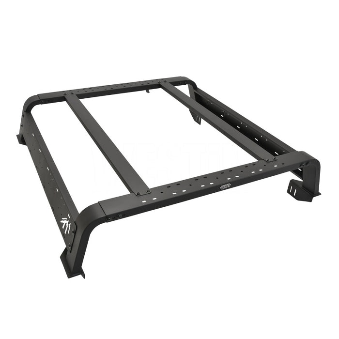Westin 05-21 Toyota Tacoma 6ft Bed Overland Cargo Rack - Textured Black Westin