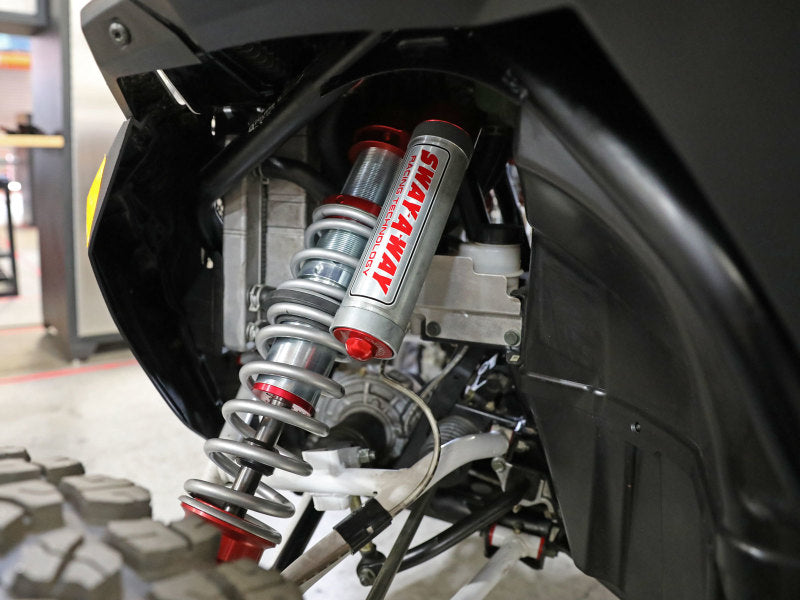 aFe 17-19 Polaris RZR 925/1000cc Sway-A-Way 2.5 Front Coilover Kit w/ PB Reservoirs and Comp Adj aFe