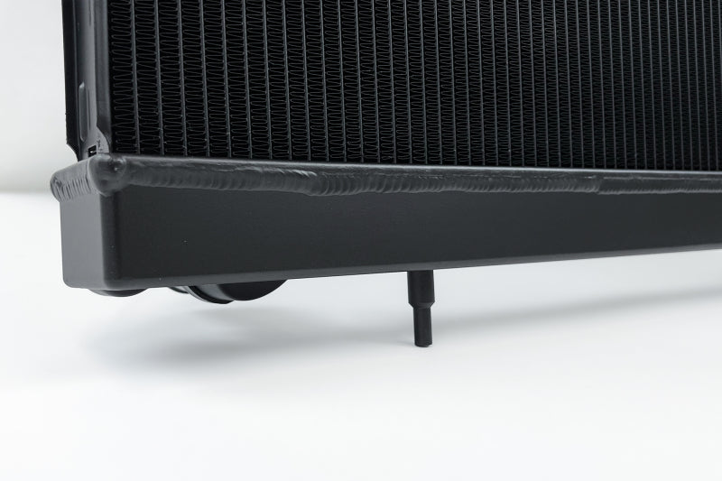 CSF Nissan R33 Skyline GT-R/GTS Full Billet Aluminum High-Performance Radiator - Black CSF