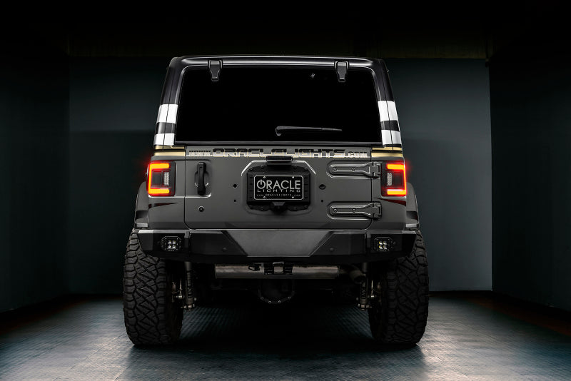 Oracle 2018+ Jeep Wrangler Rubicon/Sport LED Flush Mount Tail Light - Tinted SEE WARRANTY ORACLE Lighting