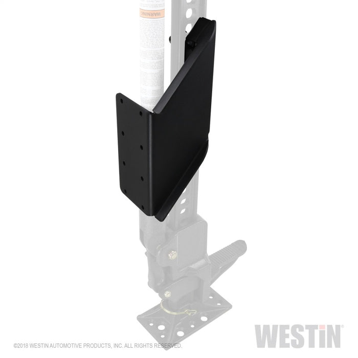 Westin 07-18 Jeep Wrangler JK WJ2 Off-Road Jack Mount - Textured Black Westin