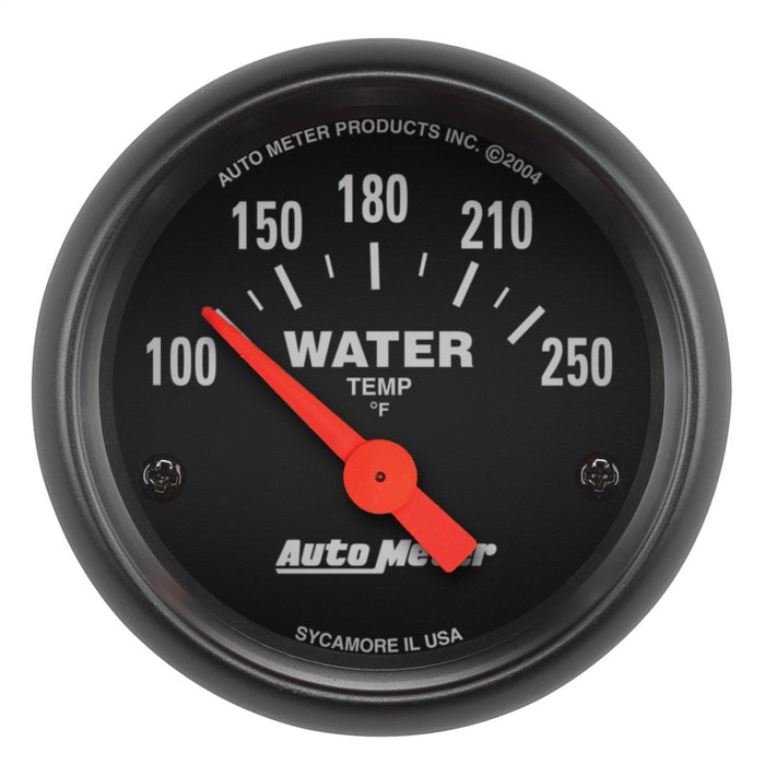 Autometer Z-Series 52mm 100-250 Degrees F. SSE Water Temp Gauge AutoMeter