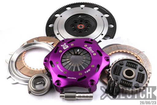 XClutch 97-01 Acura Integra RS 1.8L 7.25in Twin Sprung Ceramic Clutch Kit XCLUTCH