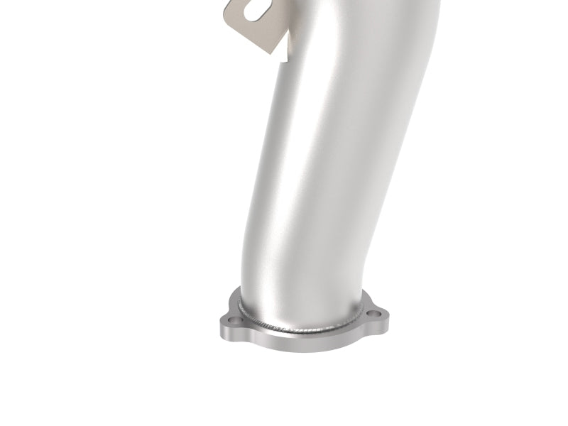 aFe 09-16 Audi A4/A5 (B8) L4-2.0L (t) Twisted Steel 3in. Downpipe - 304 Stainless w/ Cat aFe