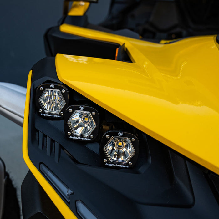 Baja Designs 2024 Can-Am Maverick R Triple S1 Unlimited Headlight Kit Baja Designs