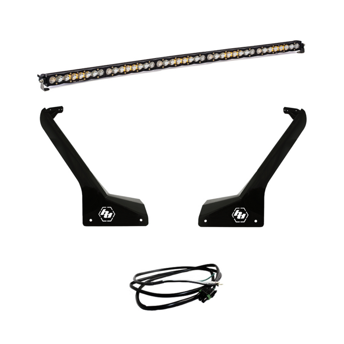 Baja Designs Jeep JL/JT Roof Bar LED Light Kit 50in S8 w/Upfitter Baja Designs