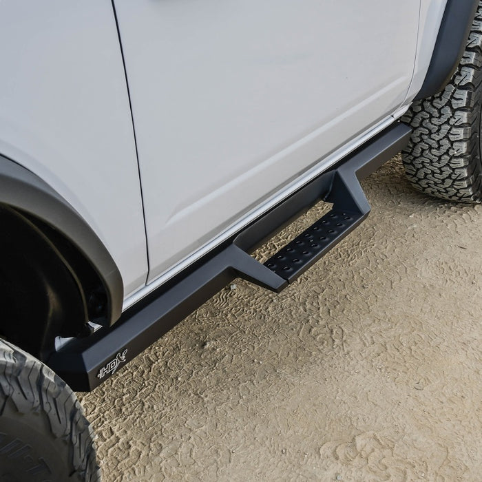 Westin/HDX 2021+ Ford Bronco (2-Door) Drop Nerf Step Bars - Textured Black Westin
