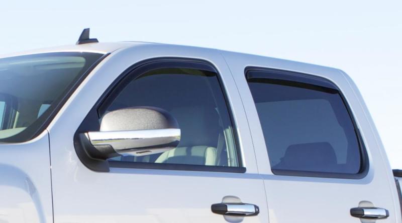 Lund 07-17 Toyota Tundra Double Cab Ventvisor Elite Window Deflectors - Smoke (4 Pc.) LUND