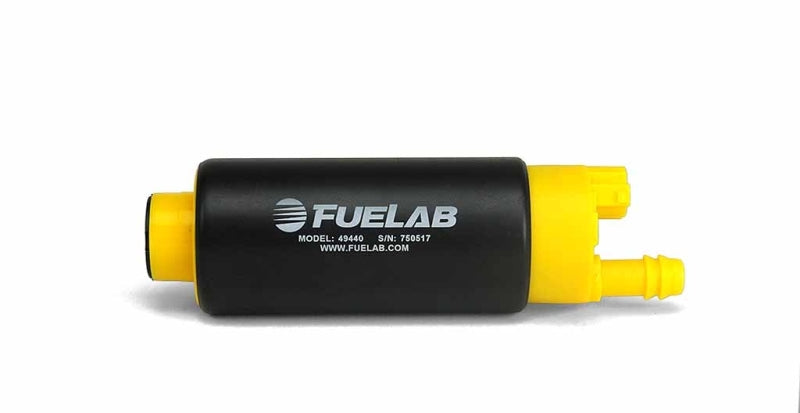 Fuelab 494 High Output In-Tank Electric Fuel Pump - 340 LPH Center Out Fuelab