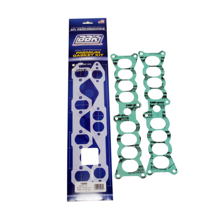 BBK 86-95 Mustang 5.0 Upper To Lower EFI Intake EFI Manifold Gasket Set Factory Ford BBK