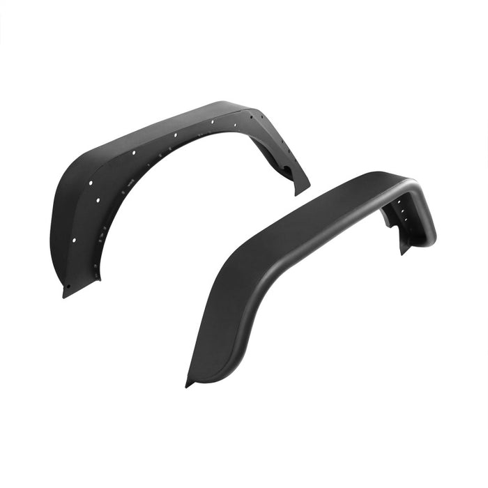 Westin/Snyper 18-20 Jeep Wrangler Tube Fenders - Rear - Textured Black Westin