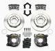 Wilwood Forged Dynalite P/S Park Brake Kit Polished Mopar/Dana 2.36in Off w/Snap Ring Brng