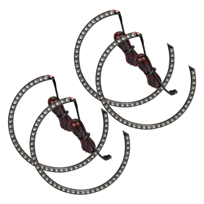 Oracle 0814 Dodge Challenger Dynamic Surface Mount Headlight/Fog Light Halo Kit COMBO  SEE WARRANTY ORACLE Lighting