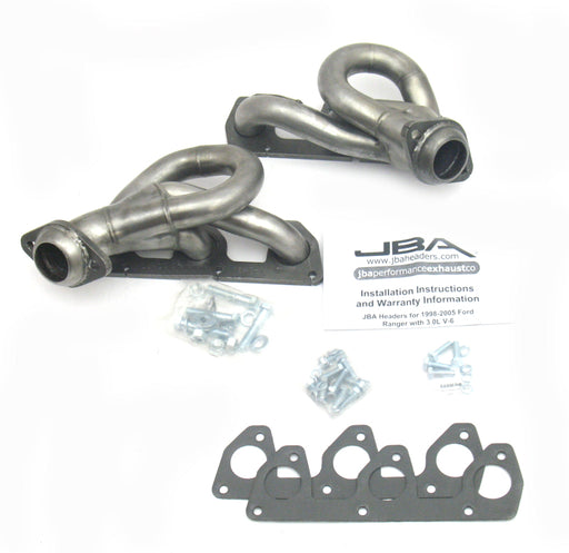 JBA 02-08 Ford Ranger 3.0L V6 w/o EGR 1-1/2in Primary Raw 409SS Cat4Ward Header JBA