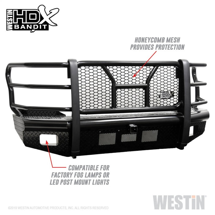 Westin/HDX Bandit 18-20 Ford F-150 (Excl. EcoBoost) Front Bumper - Black Westin