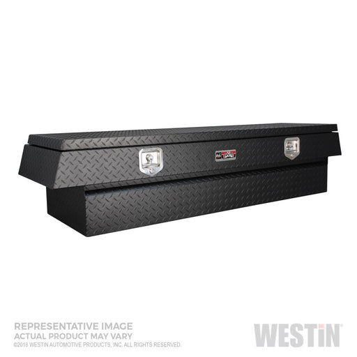 Westin/Brute High Cap 72in Stake Bed Contractor TopSider w/ Base Drawers - Textured Black Westin