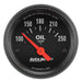 Autometer Z-Series 52mm 100-250 Degrees F. SSE Oil Temp Gauge AutoMeter