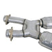 BBK 86-93 Mustang 5.0 High Flow X Pipe With Catalytic Converters - 2-1/2 BBK