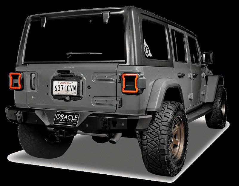 Oracle Jeep Wrangler JL Black Series LED Tail Lights SEE WARRANTY ORACLE Lighting