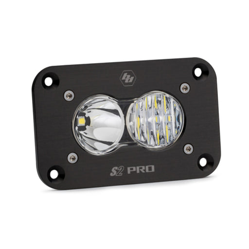 Baja Designs S2 Pro Flush Mount Driving Combo Pattern LED Work Light - Clear Baja Designs