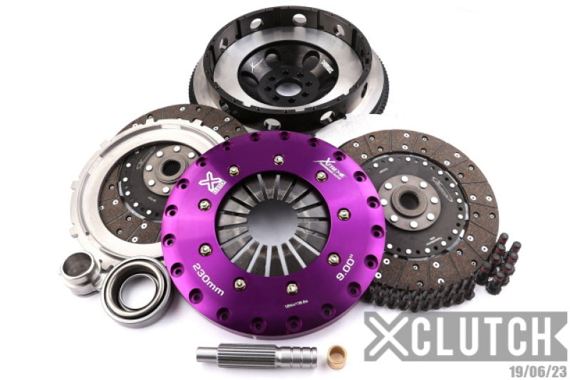 XClutch 03-06 Nissan 350Z 3.5L 9in Twin Solid Organic Clutch Kit XCLUTCH