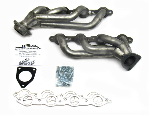 JBA 02-13 GM Truck 4.8L/5.3L LS Raw 409 Cat4Ward Header JBA