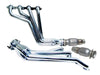 BBK 10-15 Camaro LS3 L99 Long Tube Exhaust Headers With Converters - 1-3/4 Chrome BBK