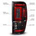 ANZO 19-22 Ford Ranger Full LED Taillights w/ Lightbar Sequential Signal Black Housing/Clear Lens ANZO