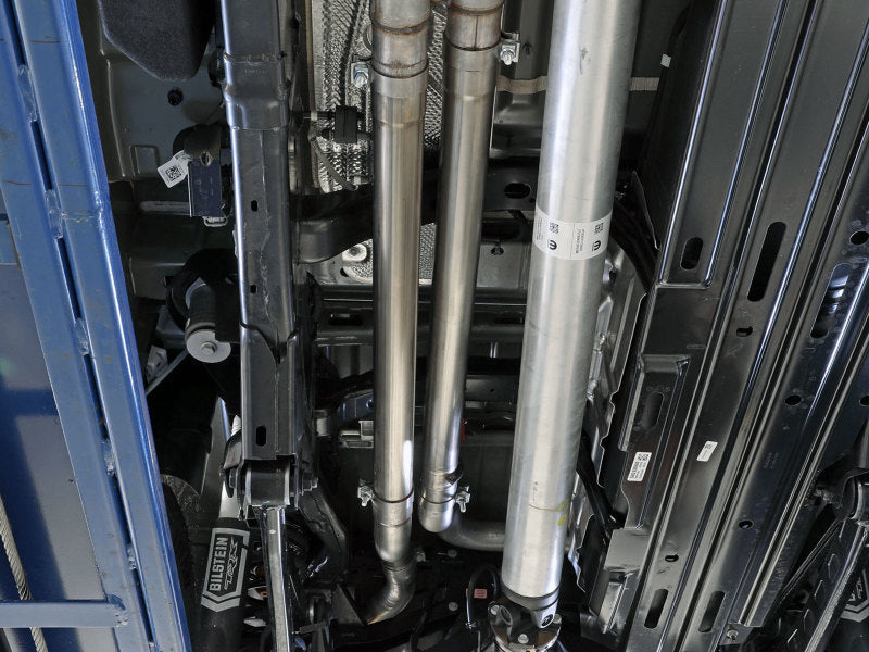 aFe Vulcan Series 3in 304 Stainless Steel Muffler Delete Pipe 2021 Ram 1500 TRX V8-6.2L (sc) aFe