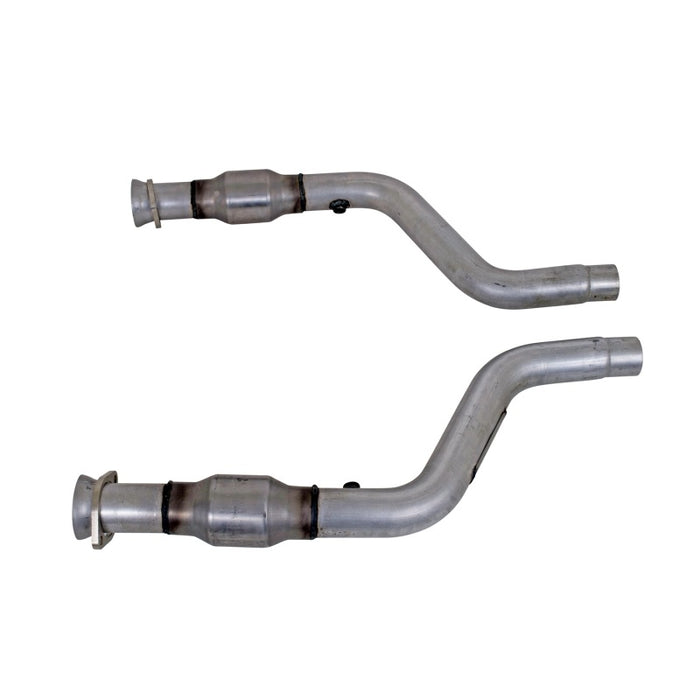 BBK 05-15 Dodge Challenger Charger Short Mid X Pipe w Catalytic Converters 2-3/4 For LT Headers BBK