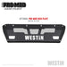 Westin 15-19 Chevrolet Silverado 2500/3500 Pro-Mod Front Bumper - Textured Black Westin