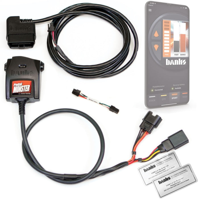 Banks Power Pedal Monster Kit (Stand-Alone) 07-19 RAM 2500/3500/11-20 Ford F-Series 6.7L Use w/Phone Banks Power