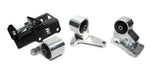 Innovative 92-95 Civic H-Series Black Aluminum Mounts Solid Bushings Innovative Mounts