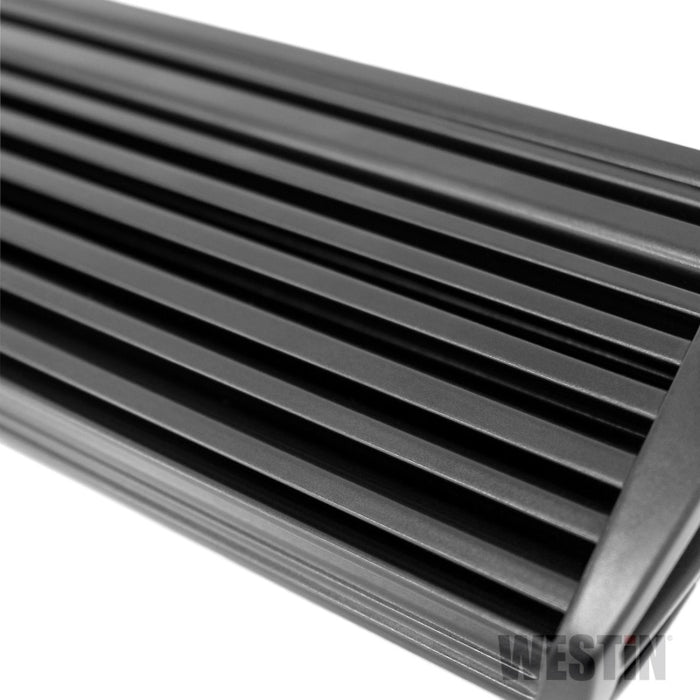 Westin Xtreme LED Light Bar Low Profile Single Row 20 inch Flood w/5W Cree - Black Westin