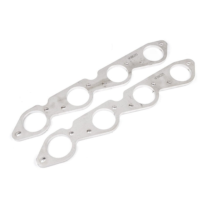 Stainless Works Big Block Chevy Round Port Header 304SS Exhaust Flanges 2-1/4in Primaries Stainless Works