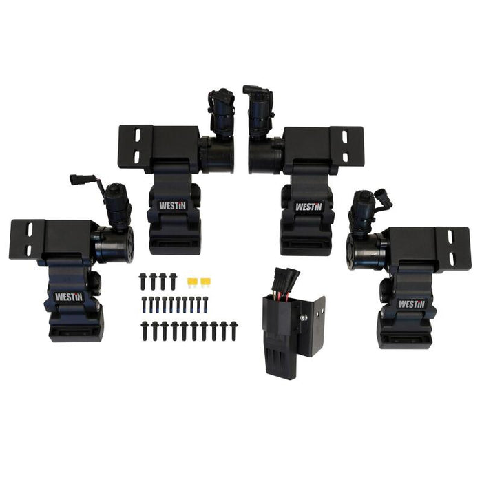 Westin 07-21 Toyota Tundra CrewMax Pro-e Electric Running Boards - Textured Black Westin