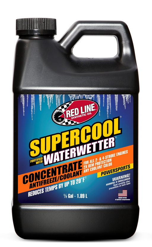 Red Line Supercool Coolant 50/50 Mix - 1/2 Gallon Red Line