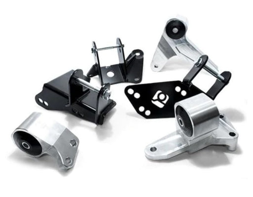 Innovative 96-00 Civic K-Series Silver Aluminum Mounts 75A Bushings (EG/DC Subframe) Innovative Mounts