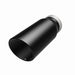 MagnaFlow Tip Stainless Black Coated Single Wall Round Single Outlet 5in Dia 4in Inlet 13in L Magnaflow