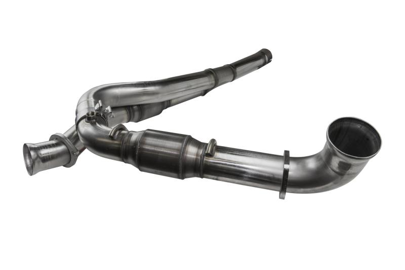 Kooks 10-14 Ford Raptor SVT 6.2L 4V ALL 3in SS OEM Cat Y Pipe Kooks Headers