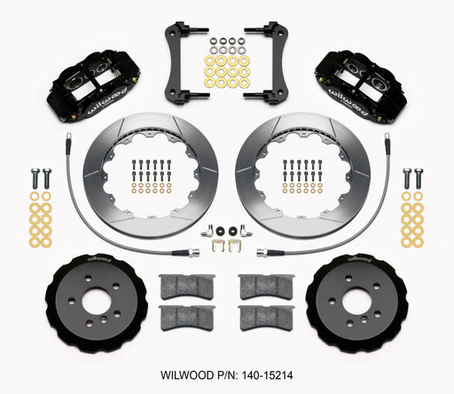 Wilwood Narrow Superlite 6R Front Hat Kit 12.88in 2014-2015 Mini Cooper w/Lines